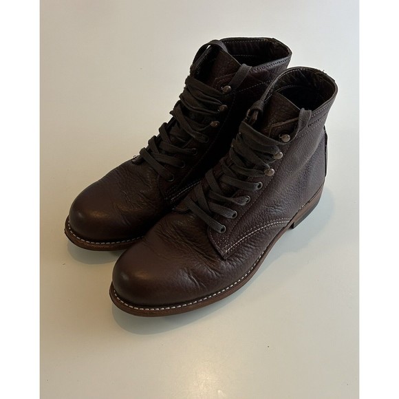 Wolverine Other - Wolverine 1000 Mile Leather Lace Up Boots / 7.5 D / Brown / Vibram / Made in USA
